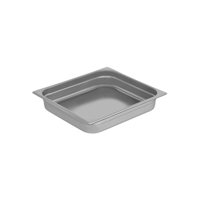 CHEF INOX GASTRONORM PAN 18/10 2/3 SIZE 354x165x65mm (*GN-23065*) = PACK OF 5 X EACHES