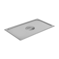 CHEF INOX GASTRONORM COVER 18/10 1/1 SIZE 530x325mm (*GNC-11*) = PACK OF 5 X EACHES