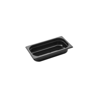 GASTRONORM PAN- POLYCARB 1/3 x 65mm2.25lt BLACK (*PC-13065BK*) = PACK OF 6 X EACHES