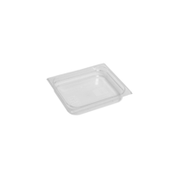 GASTRONORM PAN- POLYCARB 1/2 x 65mm3.5lt CLEAR (*PC-12065CL*) = PACK OF 6 X EACHES
