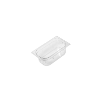 GASTRONORM PAN- POLYCARB 1/4 x 150mm3.5lt CLEAR (*PC-14150CL*) = PACK OF 6 X EACHES
