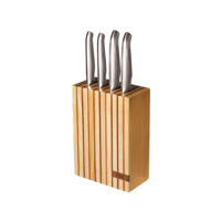 FURI-PRO RUBBERWOOD 5PC BLOCK SET 9/15/17/20CM(41342) (*27105*) = PACK OF 2 X EACHES