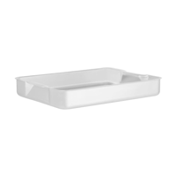 CHEF INOX PREMIER ROASTING DISH RECESS HDL ALUM 470x355x70mm (*60398*) =  1 X EACH