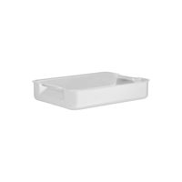 CHEF INOX PREMIER ROASTING DISH RECESS HDL ALUM 370x265x70mm (*60396*) =  1 X EACH
