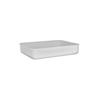 CHEF INOX PREMIER BAKING PAN ALUMINIUM 370x265x70mm (*60385*) =  1 X EACH
