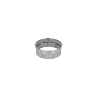 CHEF INOX CUTTER ROUND CRINKLED S/S 90mm (*01441/7*) = PACKET OF 12 X EACHES