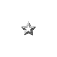 CHEF INOX CUTTER SET 6pc STAR TIN 45-90mm (*01905*) =  1 X SET