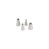 WILTSHIRE FLOWER DECORATING TIPS 4PC SET (*WLT40725*) = PACK OF 6 X SETS