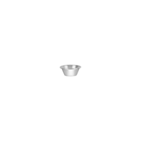 CHEF INOX SAUCE CUP FLARED S/S 60x25mm (*07697*) = PACK OF 12 X EACHES