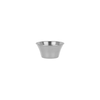 CHEF INOX SAUCE CUP FLARED S/S 90x40mm (*07699*) = PACK OF 12 X EACHES