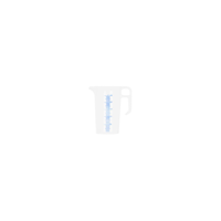CHEF INOX BLUE SCALE PP THEMO MEASURING JUG-0.25l (*31051*) =  1 X EACH