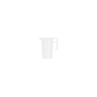 CHEF INOX CLEAR SCALE PP THEMO MEASURING JUG-0.25lt (*31060*) =  1 X EACH
