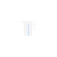 CHEF INOX BLUE SCALE PP THEMO MEASURING JUG-0.50lt (*31052*) =  1 X EACH