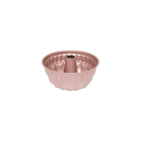WILTSHIRE BUNDT PAN-ROUND ROSE GOLD  210x90mm NON-STICK (*WLT40829*) = PACK OF 6 X EACHES