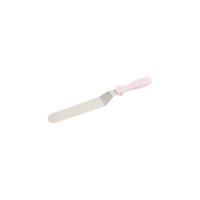 WILTSHIRE ANGLED SPATULA-S/S 325mm w/PINK HANDLE (*WLT40373*) = PACK OF 6 X EACHES