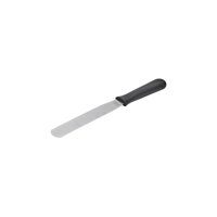 CHEF INOX SPATULA/PALLET KNIFE 180x30x308mm BLACK HDL (*20417*) = PACK OF 12 X EACHES