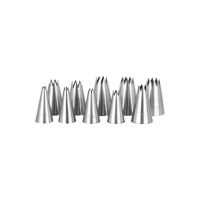 TUBES-S/S 10pc STAR No 0-9 (*00420-9S*) =  1 X SET