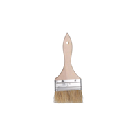 CHEF INOX PASTRY BRUSH NATURAL BRISTLES w/WOOD HDL 75mm/ 3" (*31506*) = PACK OF 12 X EACHES