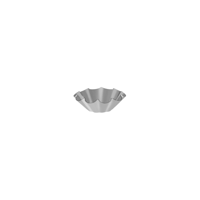 BRIOCHE MOULD-90x32mm 10-RIBS FIXED BASE (*64206*) =  1 X EACH