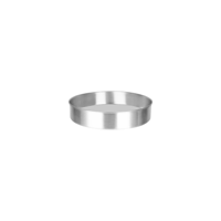 CHEF INOX ROUND CAKE PAN ALUMINIUM 250x50mm (*66383*) =  1 X EACH