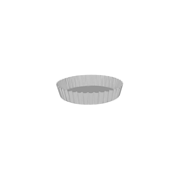 CAKE PAN-ROUND FLUTED 250x47mm LOOSE BASE (*64025*) =  1 X EACH