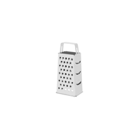 CHEF INOX GRATER 4 SIDED w/STRIP HDL S/S 100x80x230mm (*07344*) =  1 X EACH