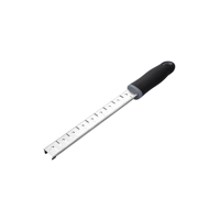 CHEF INOX LONG PLANE RIBBON GRATER w/BLK HDL 325mm (*07372*) = PACK OF 12 X EACHES