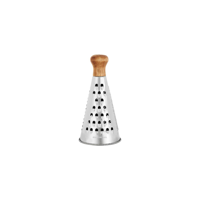 STANLEY ROGERS CONE GRATER S/S w/ACACIA HDL 97x190mm (*SR50773*) = PACK OF 4 X EACHES