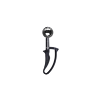 CHEF INOX EZY GRIP "No.30" PORTIONER/ICE CREAM w/BLACK HDL (*21330*) = PACK OF 12 X EACHES