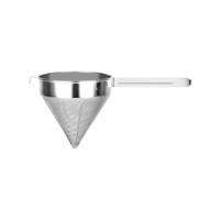 CHEF INOX CONICAL STRAINER 18/8 FINE D230xL470xH260mm (*03849*) =  1 X EACH