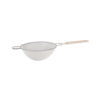 METALTEX STRAINER-MEDIUM TIN MESH 230mm WOOD HDL (*03199*) =  1 X EACH