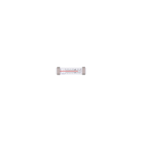 CHEF INOX THERMOMETER FRIDGE/FREEZER GLASS TUBE 130x35mm (*05387*) =  1 X EACH