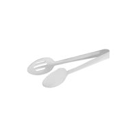 CHEF INOX SPOON TONGS 1 SIDE SLOTTED 1pc S/S 245mm (*70274*) =  1 X EACH