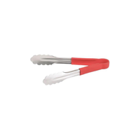 CHEF INOX UTILITY TONG S/S 300mm RED (*36084*) =  1 X EACH