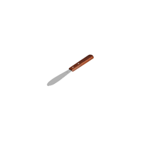 CHEF INOX BUTTER SPREADER 18/0 WOOD HDL 190mm (*03035*) = PACKET OF 12 X EACHES