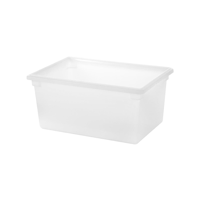 JIWINS FOOD STORAGE BOX WHITE PP 662x460x240mm 49.2lt (*JW-P-070P*) = PACK OF 6 X EACHES
