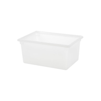 JIWINS FOOD STORAGE BOX WHITE PP 460x300x240mm 18lt (*JW-P-068P*) = PACK OF 12 X EACHES