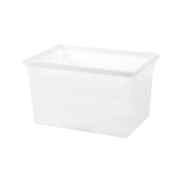 JIWINS FOOD STORAGE BOX WHITE PP 662x460x315mm 64lt (*JW-P-071P*) = PACK OF 6 X EACHES