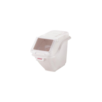 JIWINS SHELF INGREDIENT BIN WHITE PP/PC 593x290x432mm 20lt (*JW-S20*) =  1 X EACH