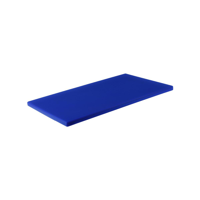 CHEF INOX CUTTING BOARD HACCP PE 380x510x12mm BLUE (*04350*) = EACH = 1 / PACK = 6