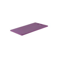 CHEF INOX CUTTING BOARD HACCP w/HDL PE 300x450x12mm PURPLE (*04320-PUR*) = PACK OF 6 X EACHES