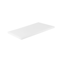 CHEF INOX CUTTING BOARD HACCP PE GN 1/1 530x325x20mm WHITE (*04382*) = PACK OF 5 X EACHES