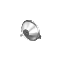 CHEF INOX FUNNEL w/STRAINER 18/10 125X110mm (*39351*) =  1 X EACH