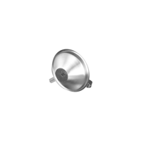 CHEF INOX FUNNEL w/STRAINER 18/10 105X100mm (*39350*) =  1 X EACH