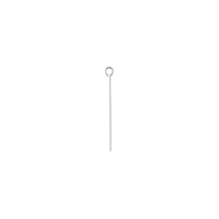 CHEF INOX SKEWERS S/S ROUND L250mm/G3 DOZEN (*03890*) = PACK OF 5 X DOZEN