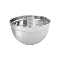 CHEF INOX MIXING BOWL DEEP S/S 240x140mm 5.0lt (*70525*) =  1 X EACH