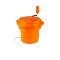 JIWINS SALAD SPINNER ORANGE PP 400x470mm 11.4lt (*JW-SP9.5*) =  1 X EACH