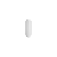 JIWINS DUAL-WAY BOTTLE TRANSPARENT PE 75x208 24oz/709ml (*JW-FIFO24*) = PACK OF 24 X EACHES