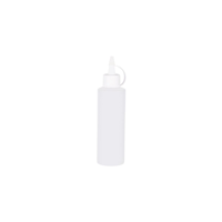 CHEF INOX SQUEEZE BOTTLE HDPE 250ml CLEAR (*06840*) =  1 X EACH
