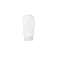 CHEF INOX SQUEEZE BOTTLE w/FLIP CAP 300ml CLEAR (*06821*) = PACK OF 10 X EACHES